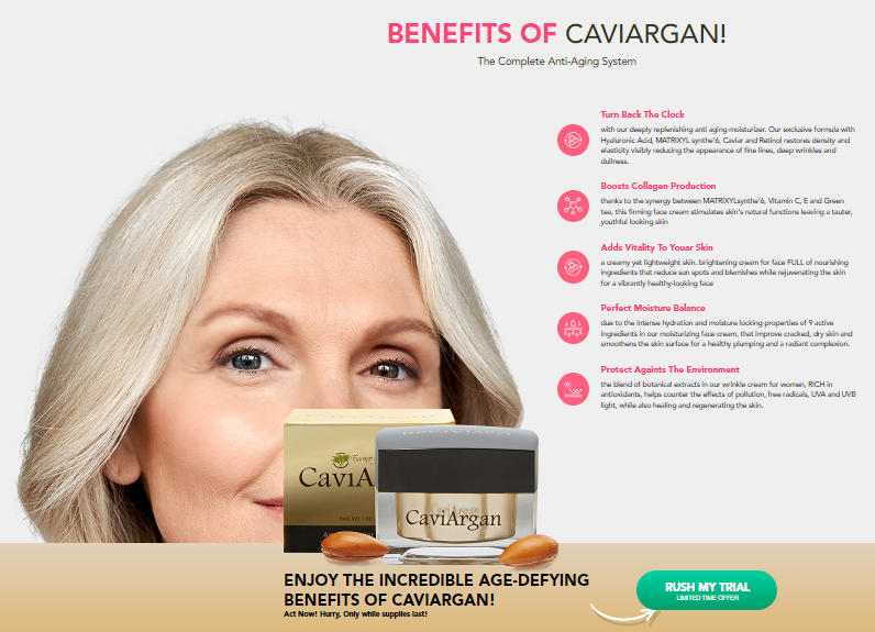 CaviArgan Benefits