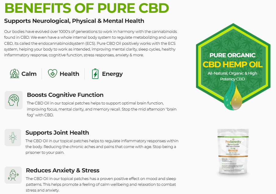CBD Topical Patches